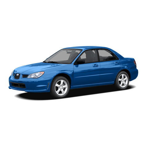 Subaru 2006 Impreza User manual