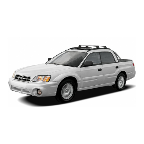 Subaru 2006 Baja User manual