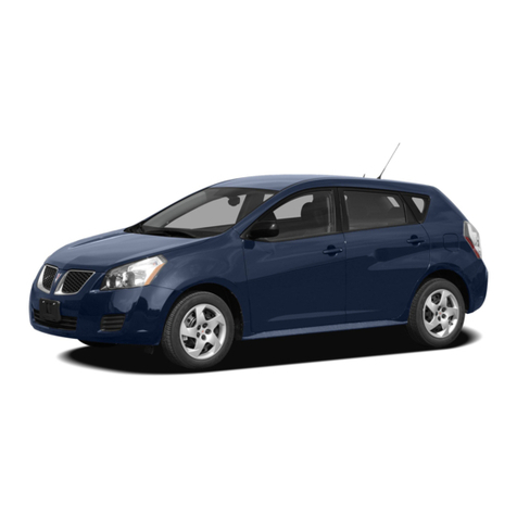 Pontiac 2009 Vibe User manual
