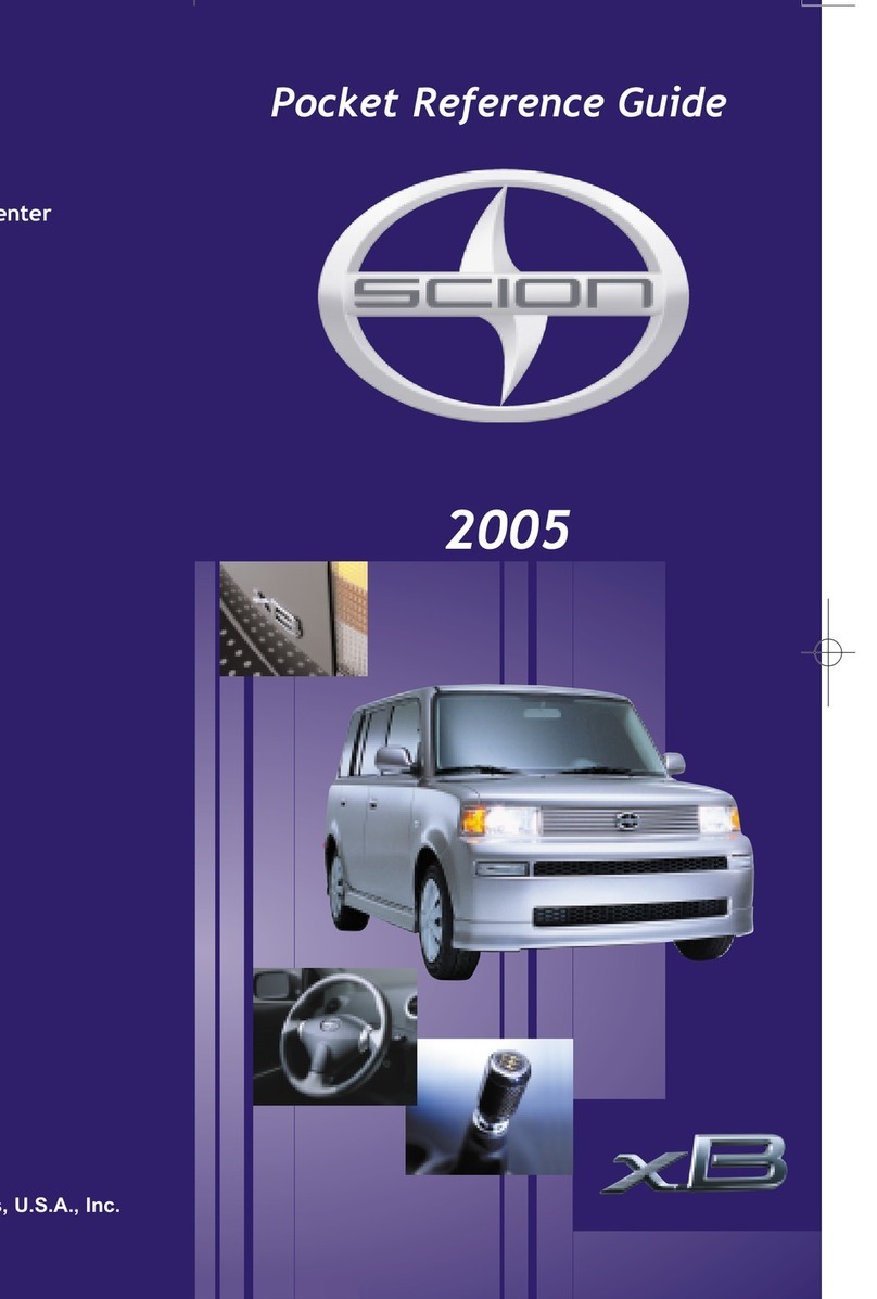 Scion 2005 xB User manual