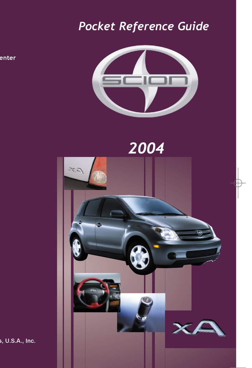 Scion 2004 xA User manual