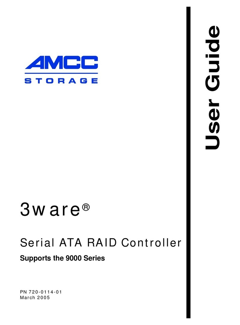 AMCC 9550SXU16MLB10 - Itec user guide