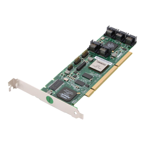 3Ware 9550SXU-4LP-SGL - Pci-x Sataraid User manual