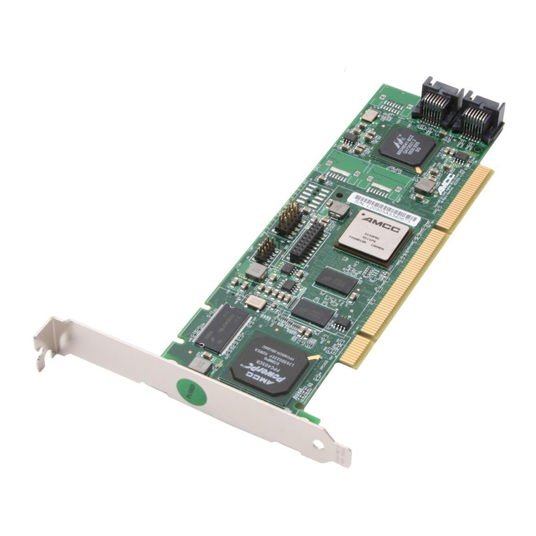 3Ware 9550SX-4LP - Scalade RAID Controller user guide