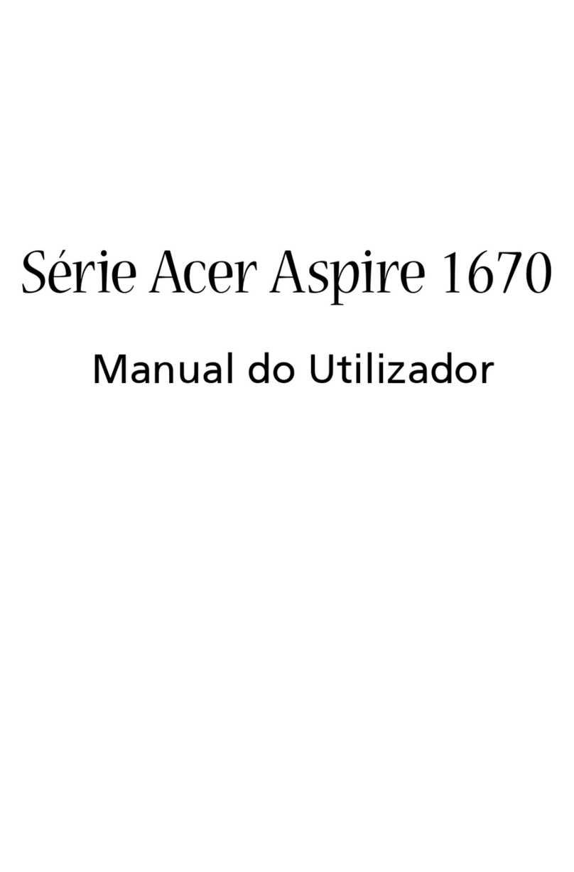 Acer Aspire 1670 Series user guide