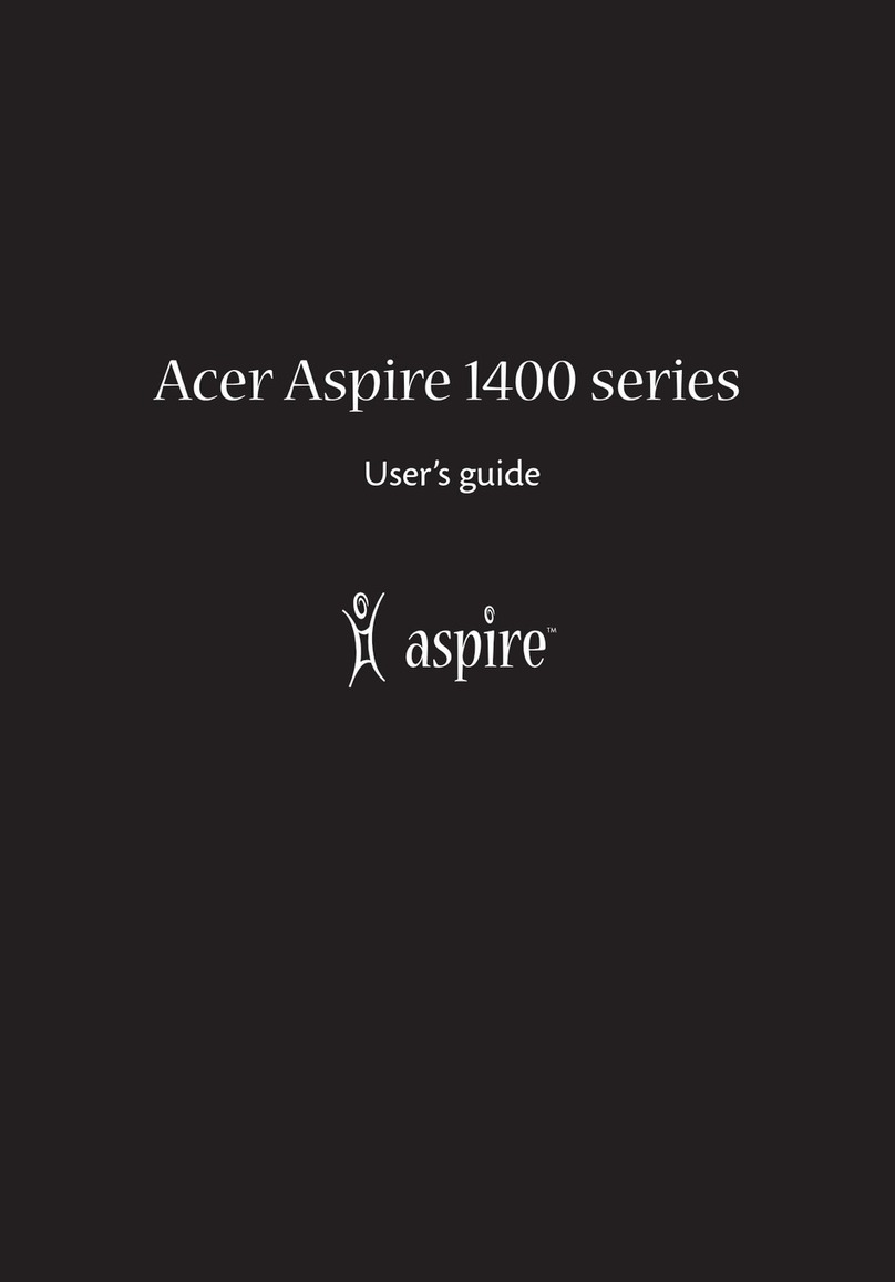Acer Aspire 1400 User manual