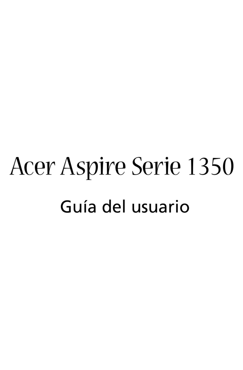 Acer Aspire 1350 Guía del usuario