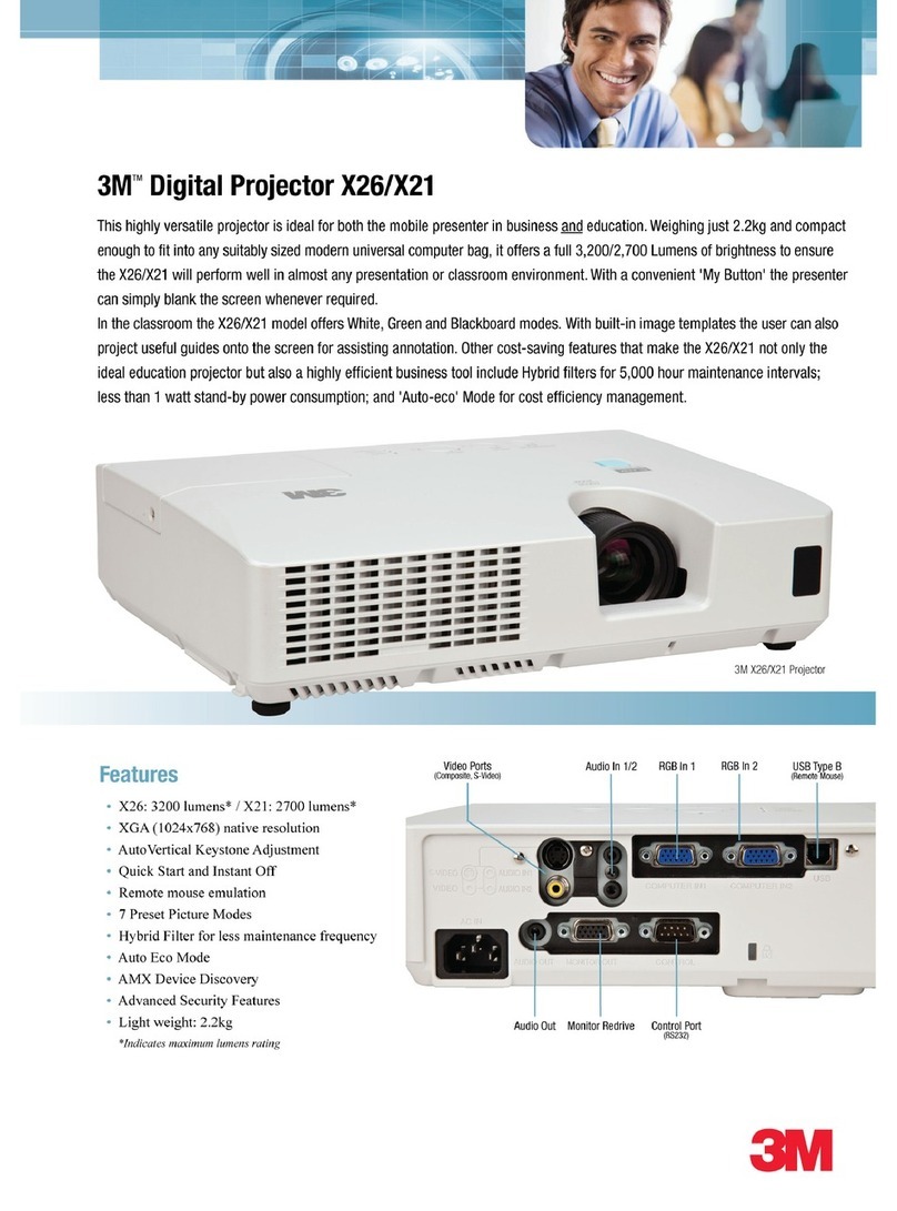 3M X21 User manual