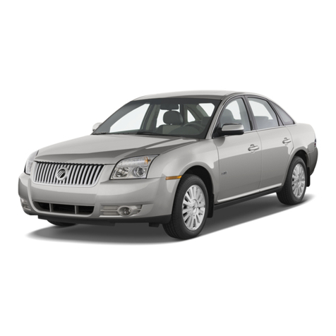 Mercury 2009 Sable User manual