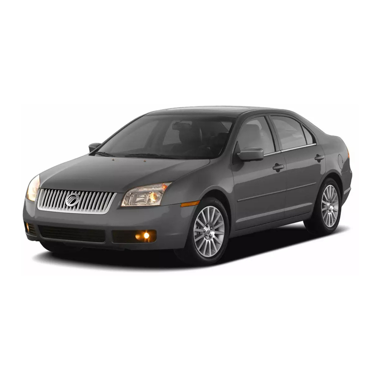 Mercury 2006 Milan User manual