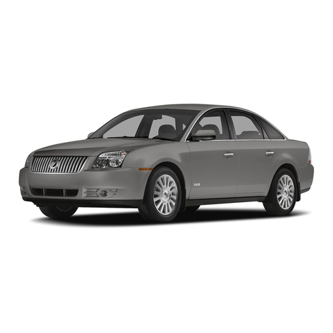 Mercury Sable 2008 User manual