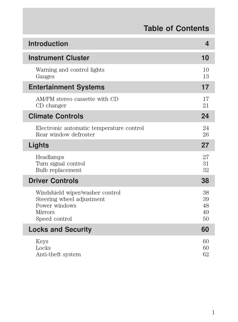 Mercury 2004 Marauder User manual