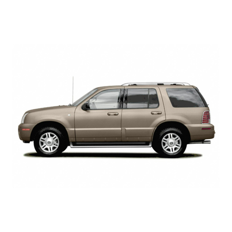 Mercury 2004 Mountaineer User manual