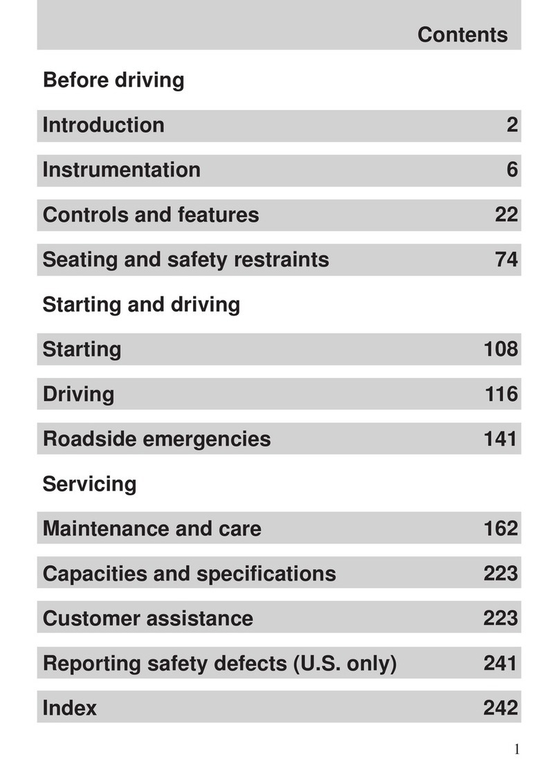 Mercury 2000 Mystique User manual
