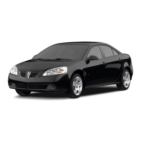Pontiac 2005 G6 User manual