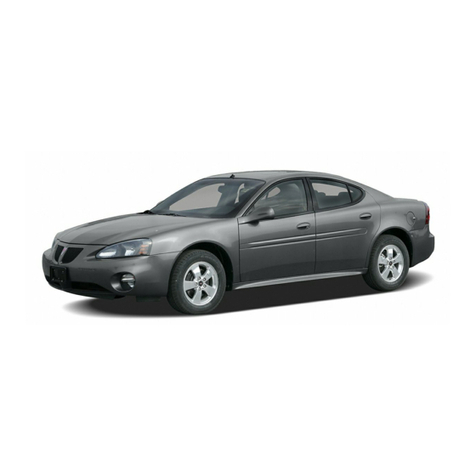 Pontiac 2005 Grand Prix User manual