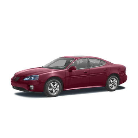 Pontiac 2004 Grand Prix User manual