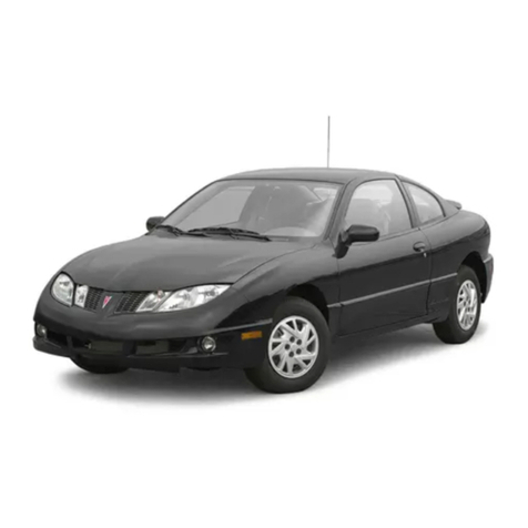 Pontiac 2003 Sunfire User manual