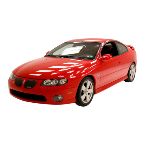 Pontiac 2004 GTO User manual