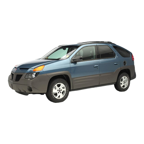 Pontiac AZTEK 2003 User manual