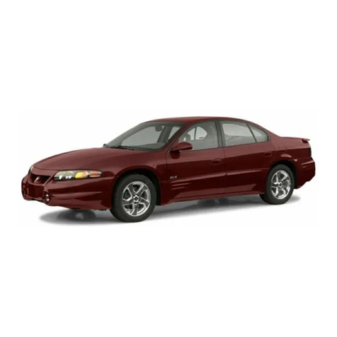 Pontiac 2002 Bonneville User manual