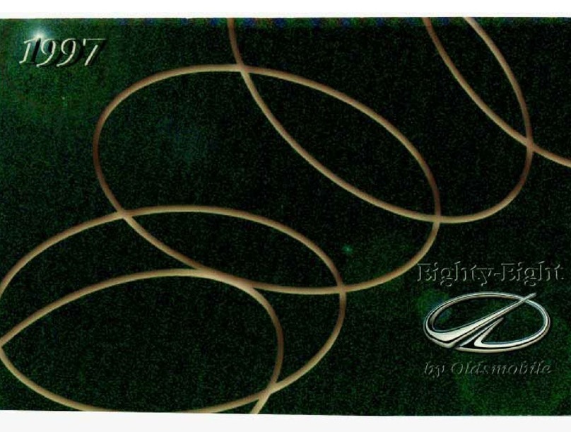 Oldsmobile 1996 88 User manual