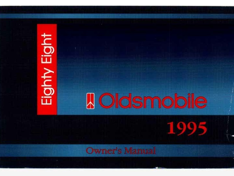 Oldsmobile 1995 88 User manual