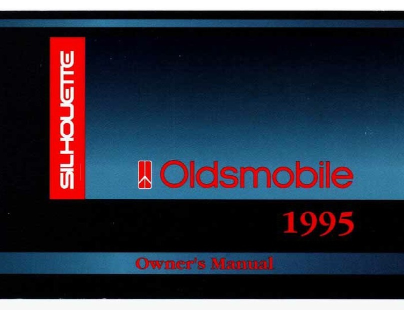 Oldsmobile 1995 Silhouette User manual