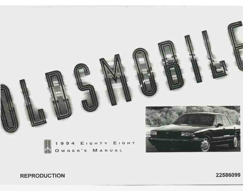 Oldsmobile 1994 88 owner's manual