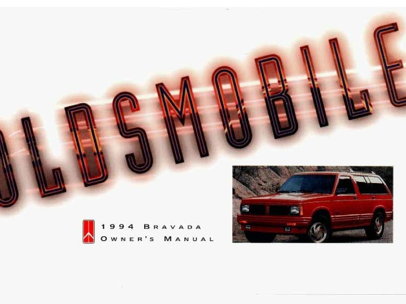 Oldsmobile 1994 Bravada owner's manual