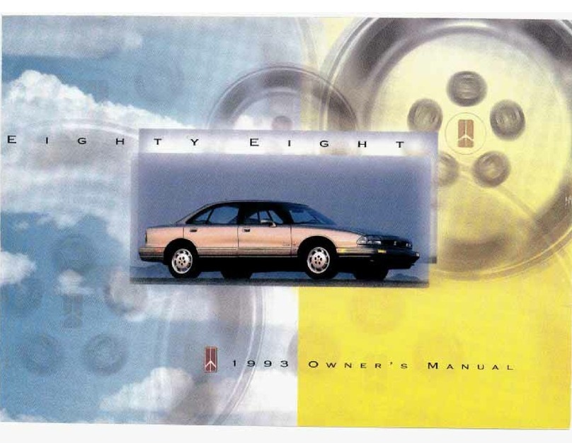 Oldsmobile 1993 88 owner's manual
