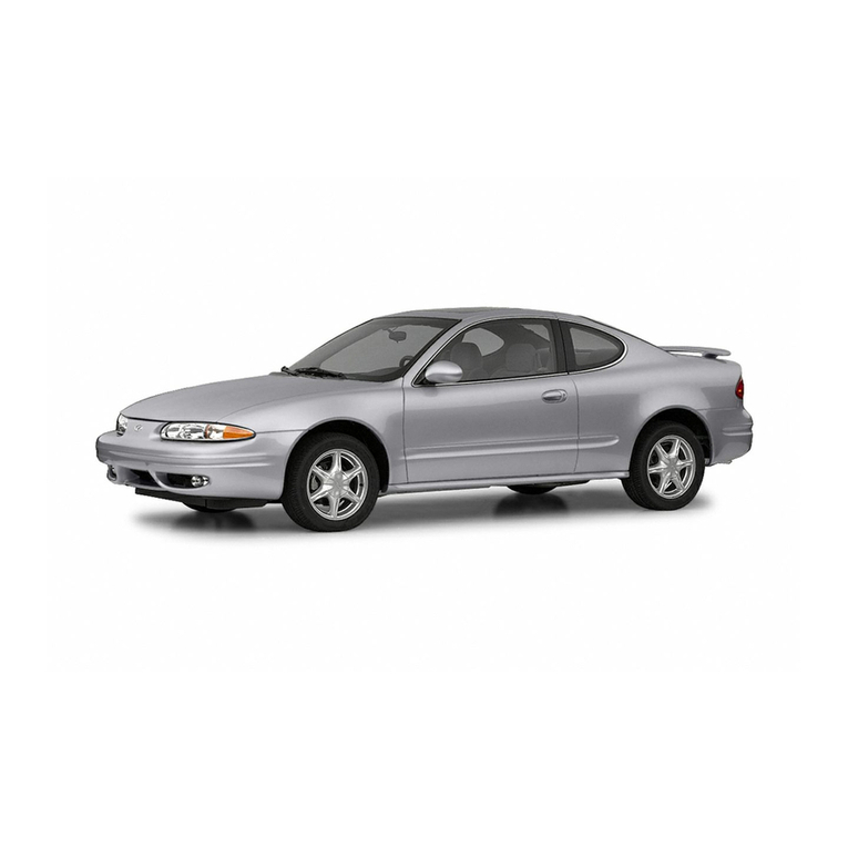 Oldsmobile 2004 Alero User manual