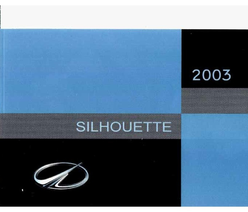 Oldsmobile 2003 Silhouette owner's manual