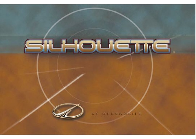 Oldsmobile 2000 Silhouette User manual