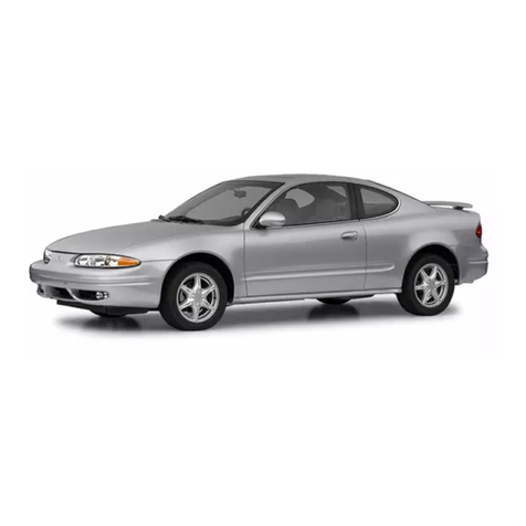 Oldsmobile 1999 Alero owner's manual