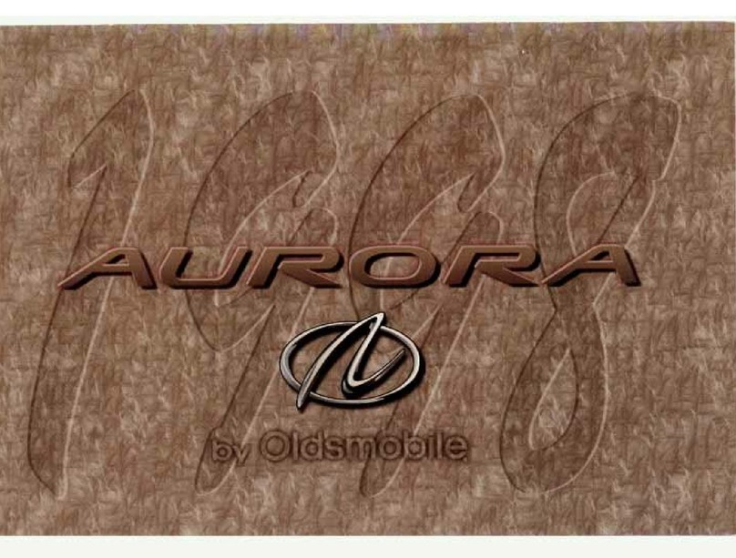 Oldsmobile 1998 Aurora User manual