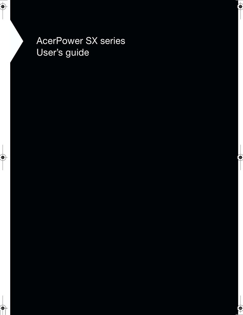 Acer Power Sx User manual