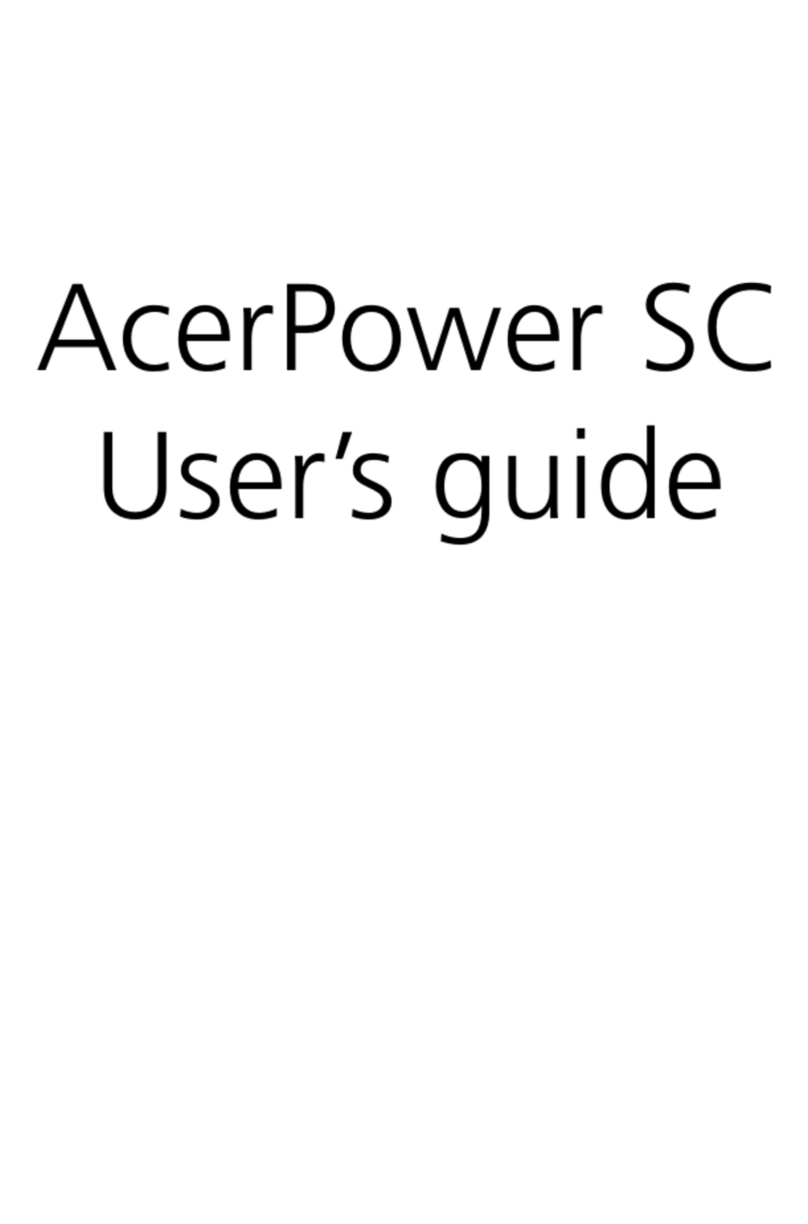 Acer Power Sc User manual