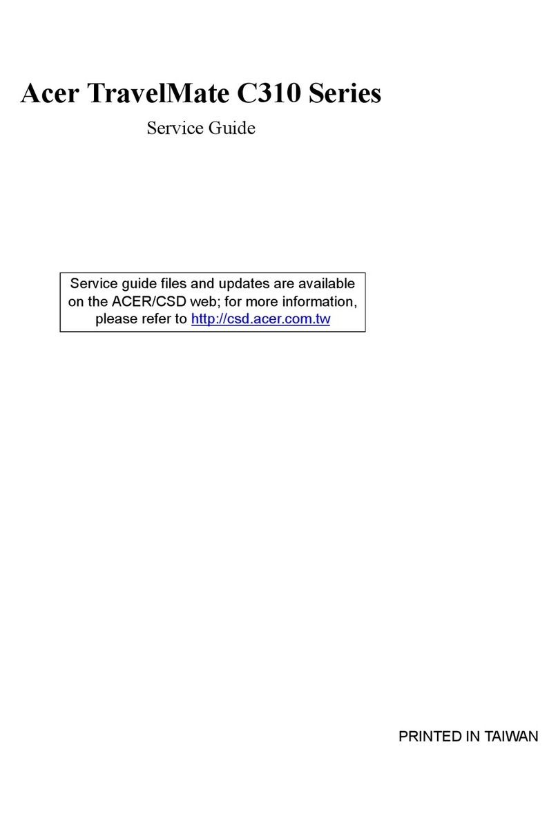 Acer TravelMate C310 Series User manual