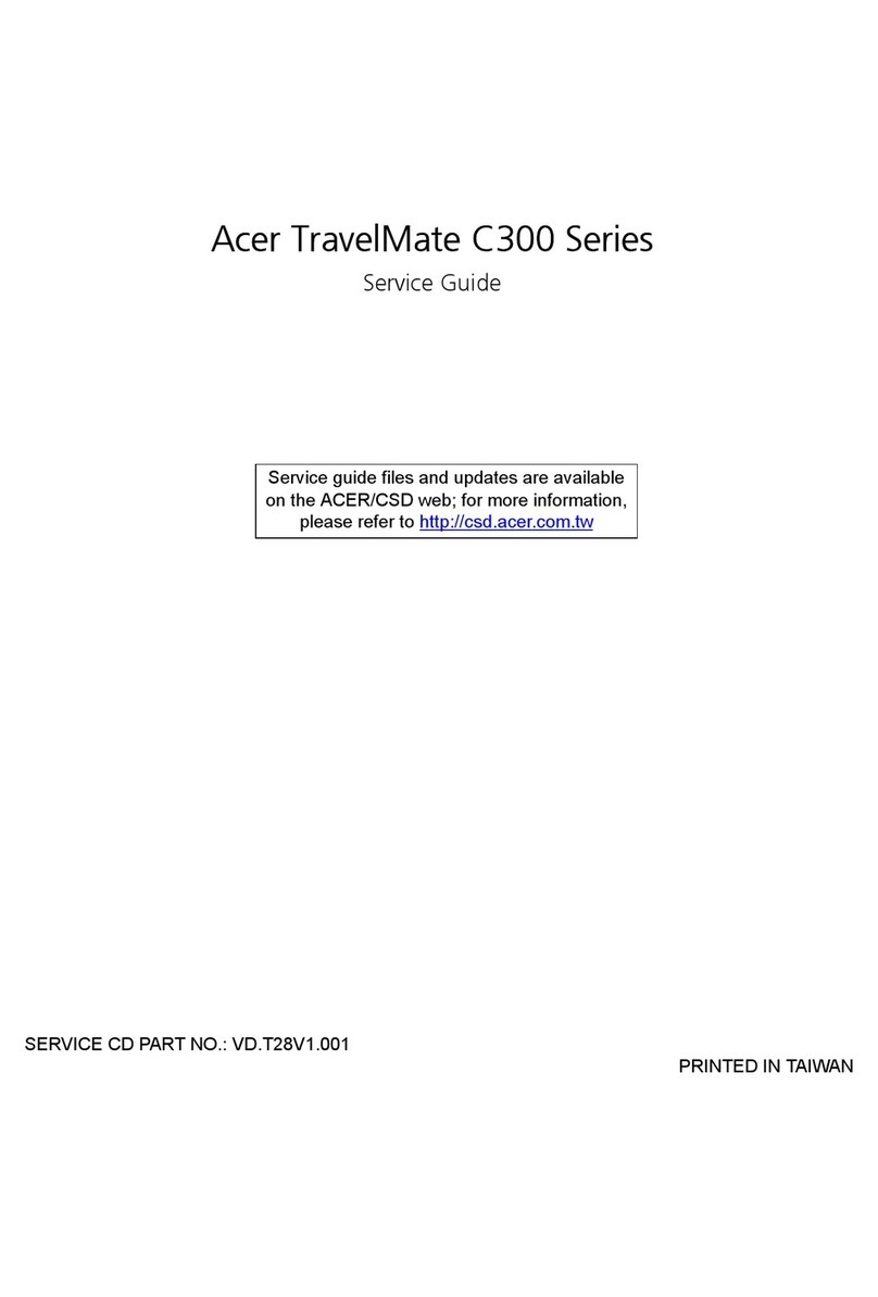 Acer TravelMate C300 Series Service guide