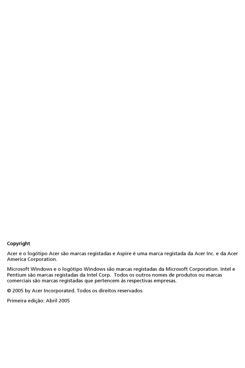 Acer Aspire E650 User manual