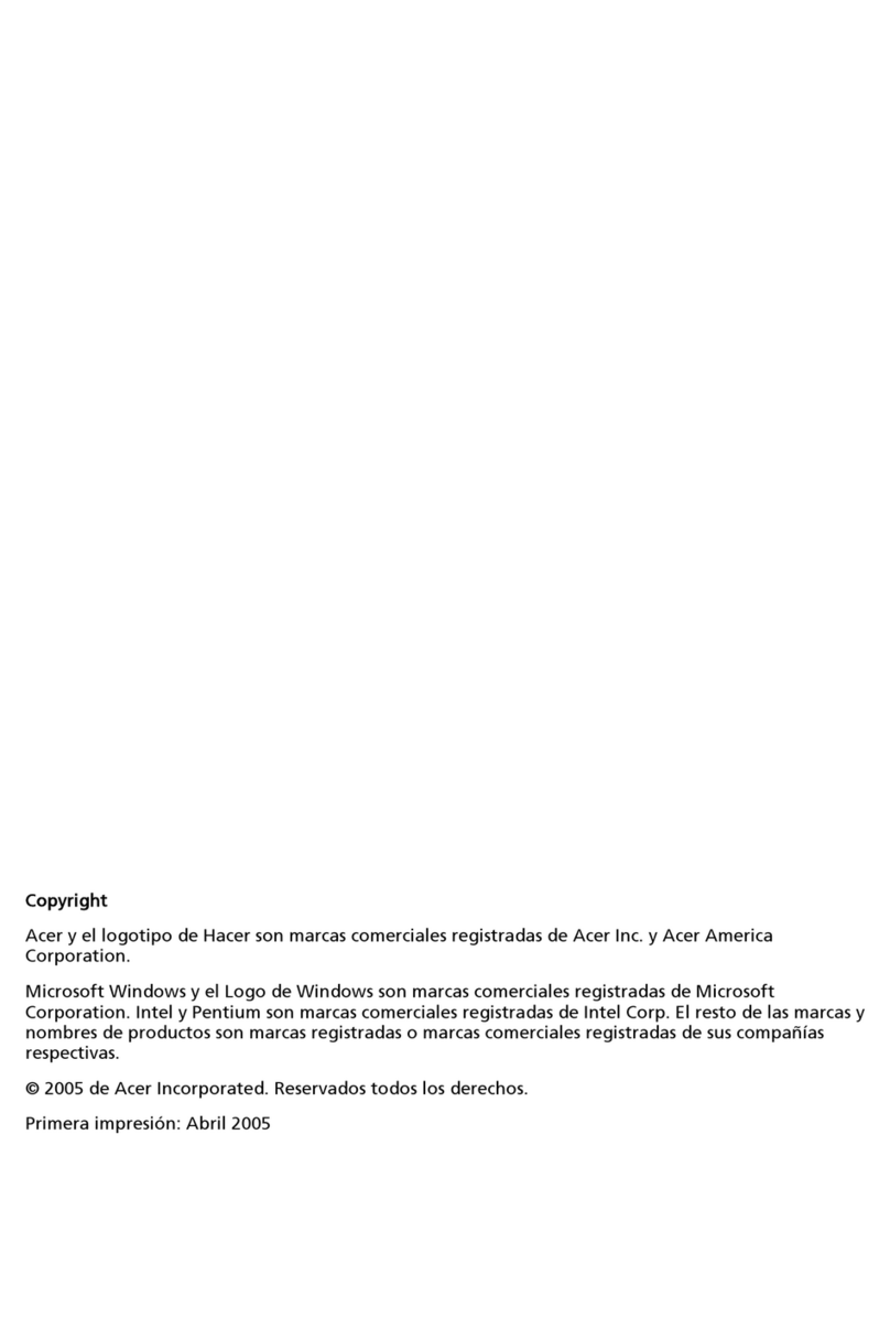 Acer Aspire E360 manual