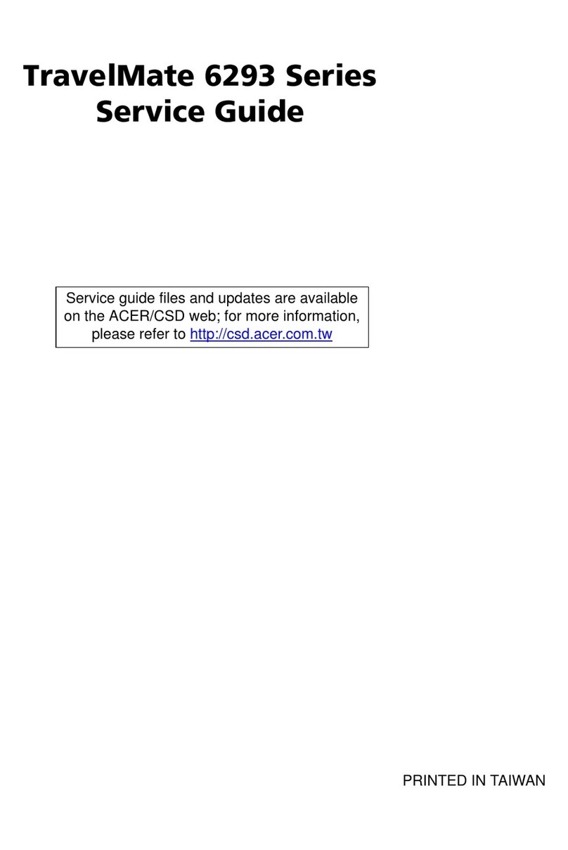 Acer TravelMate 6293 User manual