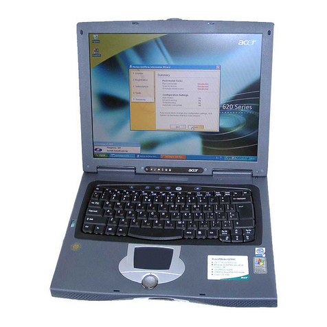 Acer TravelMate 620 Series User manual