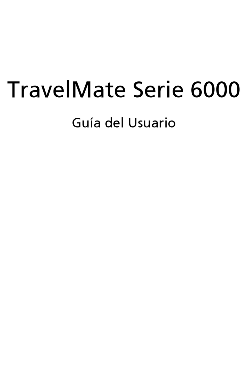Acer TravelMate 6000 User manual
