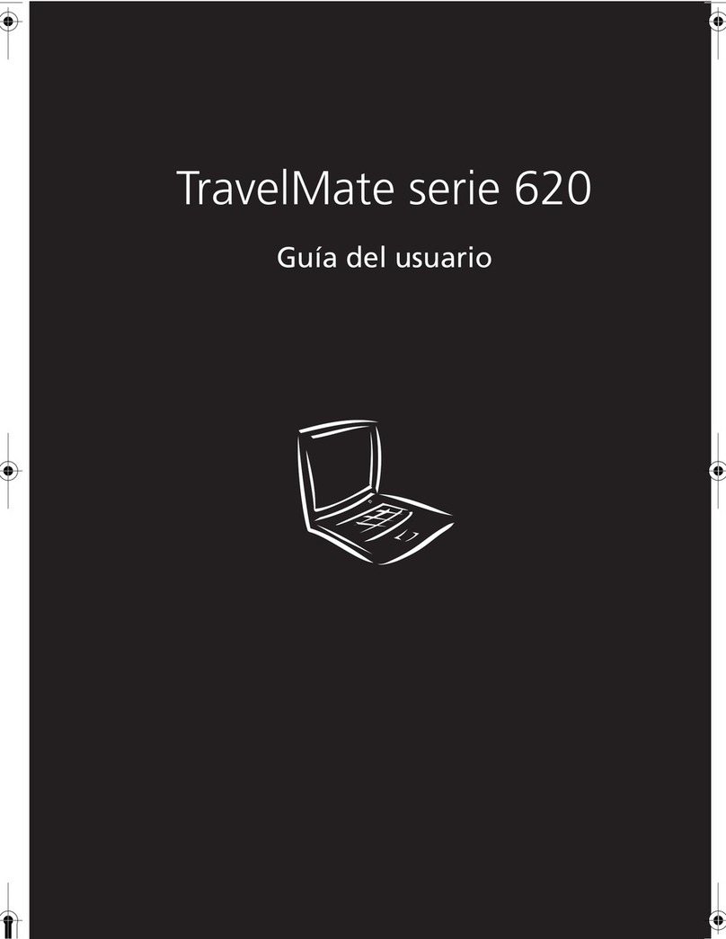 Acer TravelMate 620 Series Guía del usuario