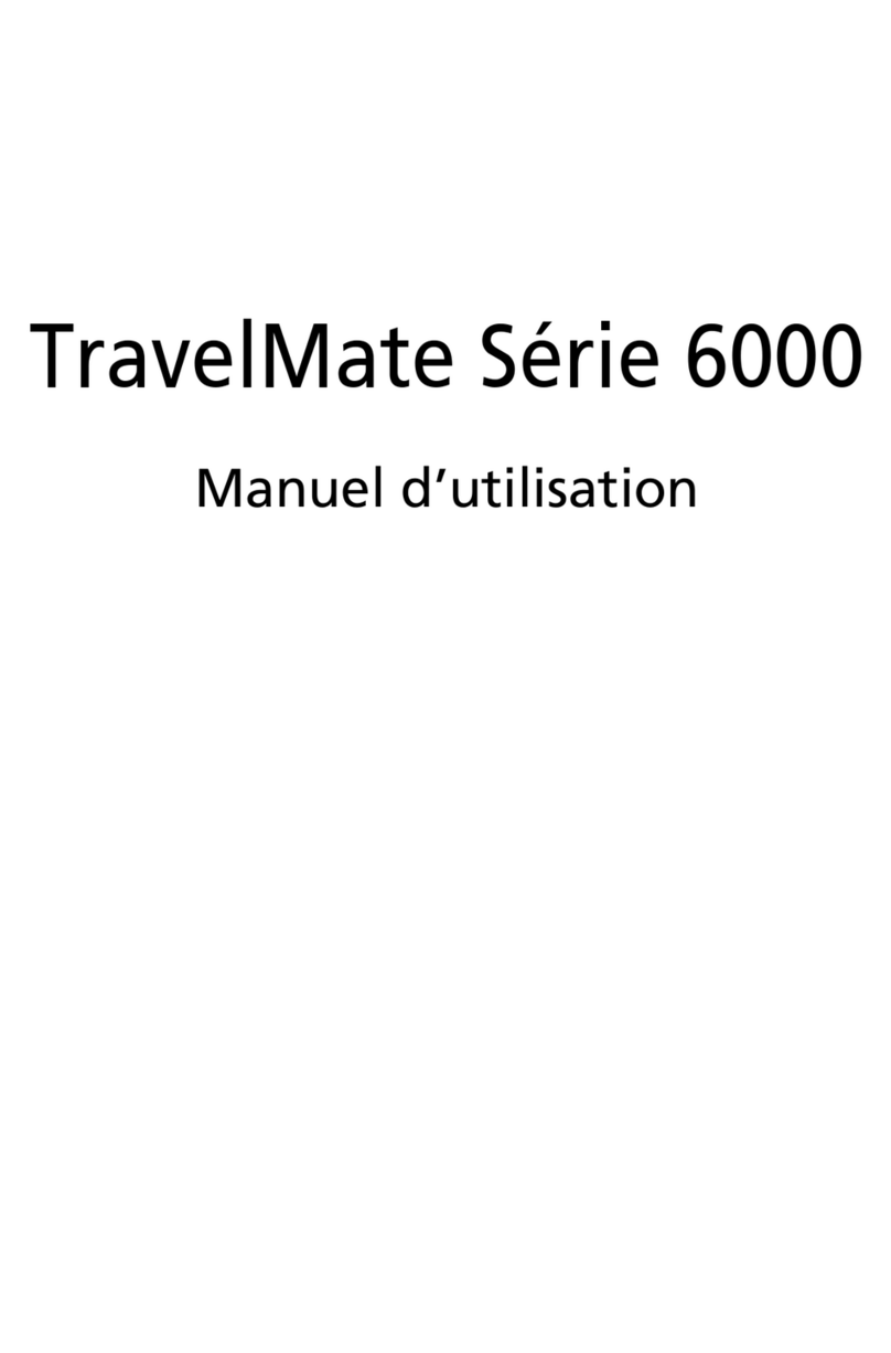 Acer TravelMate 6000 User manual