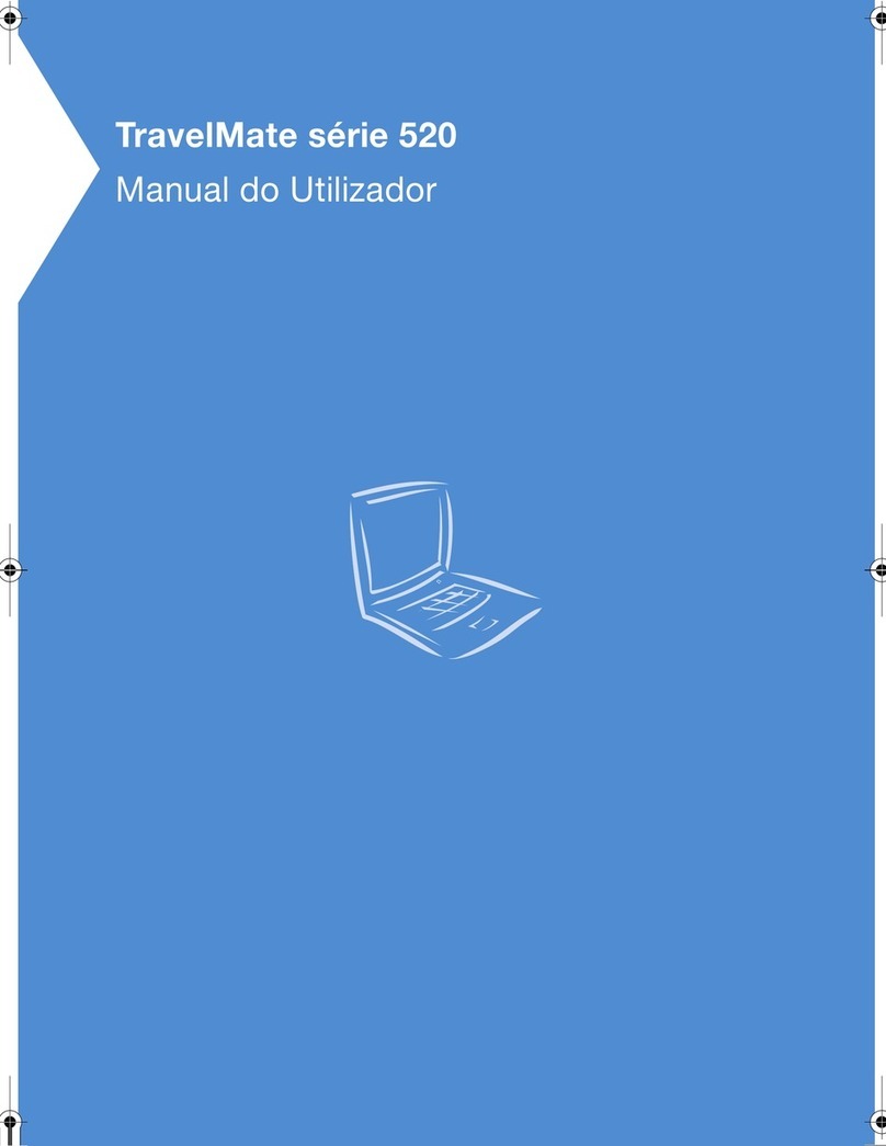 Acer TravelMate 520 Series Setup guide