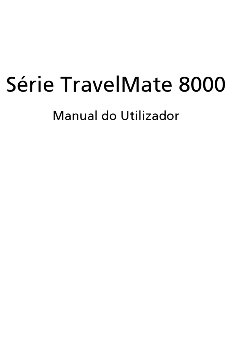 Acer TravelMate 8000 Setup guide