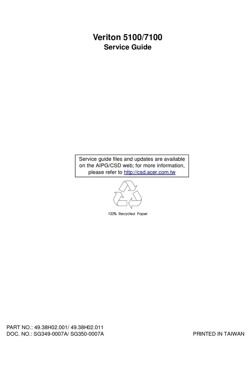 Acer Veriton 5100 User manual